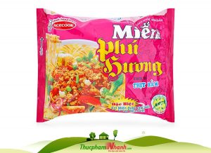 miến phú hương ăn liền vị thịt bằm