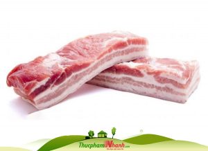 Ba chỉ heo không da