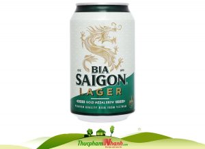 Bia Saigon Lager Lon 330ml