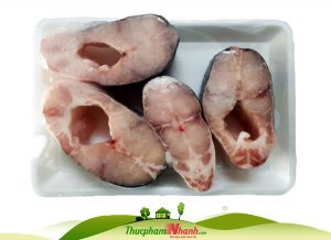Cá basa cắt khúc đông lạnh CP 500g