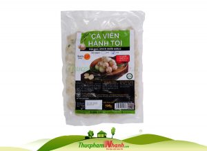 Cá viên hành tỏi CP gói 500g