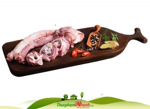 cuống họng heo