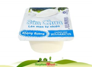sữa chua không đường vinamilk hộp 100g