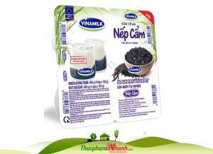 Sữa chua nếp cẩm vinamilk hộp 100g
