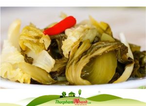 Cải chua ráo nước