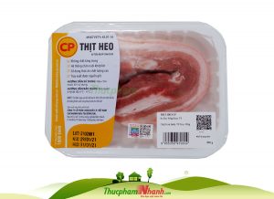 Thit Heo Ba Chi Ba Roi Khay 300g Cp